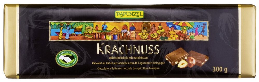 CHOCOLATE LECHE AVELLANAS 300 GR