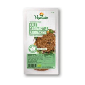 VEGEBURGER KALE GARBANZO SARRACENO 2X80 GR