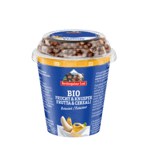 YOGUR PLÁTANO BOLITAS CHOCO CRUJIENTE 150 GR