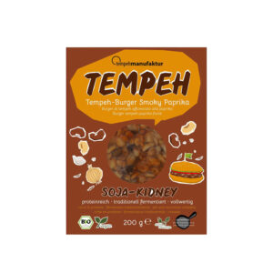 HAMBURGUESA TEMPE PIMENTÓN AHUMADO 200 GR